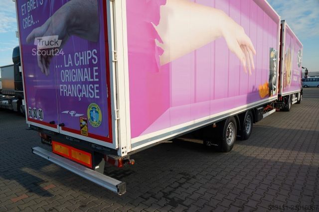 Dobozos teherautó DAF CF 450 / ZESTAW TANDEM / KONTENER /  120 M3 / PR