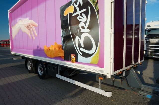 Dobozos teherautó DAF CF 450 / ZESTAW TANDEM / KONTENER /  120 M3 / PR