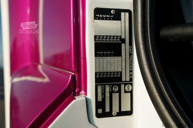 Dobozos teherautó DAF CF 450 / ZESTAW TANDEM / KONTENER /  120 M3 / PR