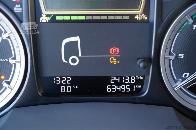 Dobozos teherautó DAF CF 450 / ZESTAW TANDEM / KONTENER /  120 M3 / PR