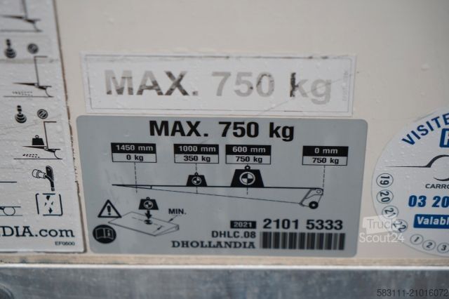 Koelwagen met geïsoleerde laadbak IVECO DAILY 35-160 / KONTENER 4,3 M / WINDA DHOLLANDIA