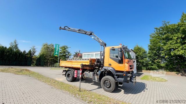 Autre IVECO 190-360 Trakker 4x4 Kran/ Schneeschild+ Streuer