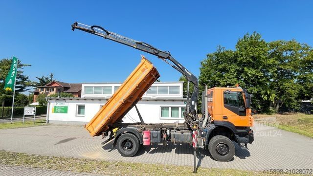 Autre IVECO 190-360 Trakker 4x4 Kran/ Schneeschild+ Streuer