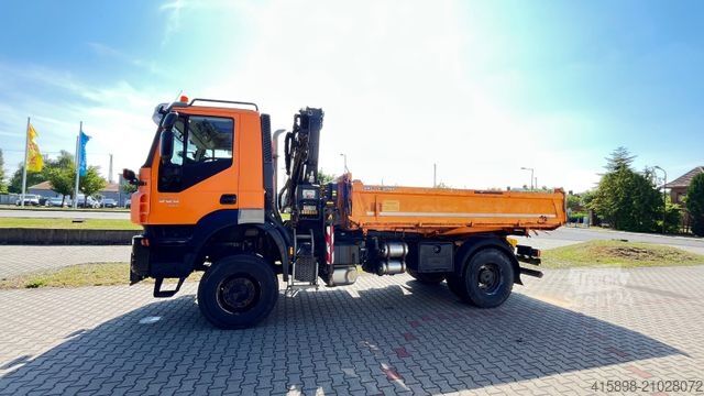 Autre IVECO 190-360 Trakker 4x4 Kran/ Schneeschild+ Streuer