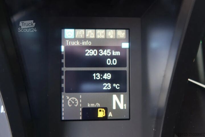 Valise Mercedes-Benz Antos 2127 L Bak + klep 2000 kg Euro 6