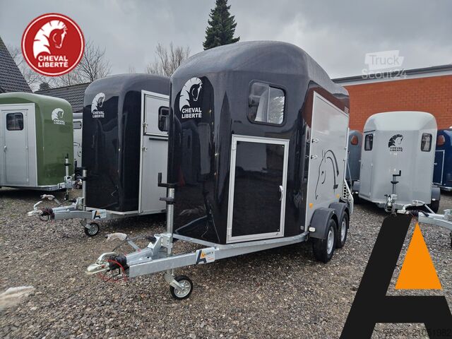 Horse transport trailer Cheval Liberté Alu Pferdeanhänger Origin Sattelkammer