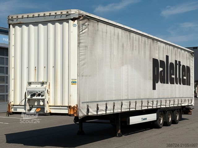 Semi-remorque bâchée KRONE SD*Jumbo/Mega*Liftachse*BPW-Achsen*Edschaverdeck