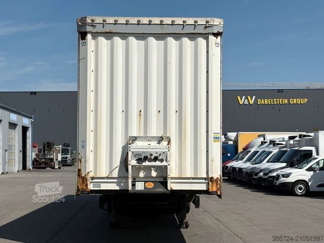 Semi-remorque bâchée KRONE SD*Jumbo/Mega*Liftachse*BPW-Achsen*Edschaverdeck