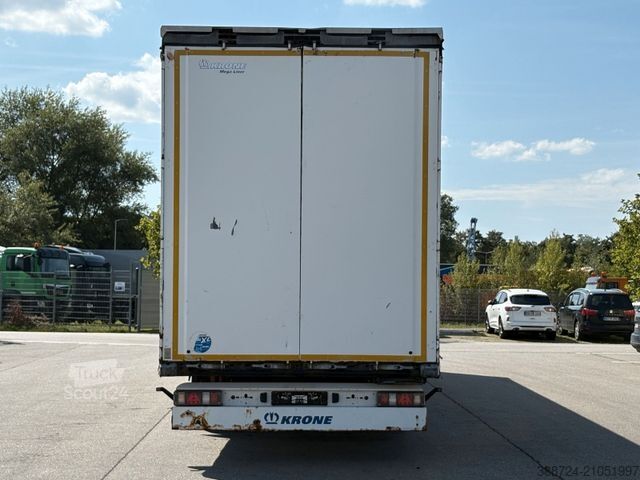 Semi-remorque bâchée KRONE SD*Jumbo/Mega*Liftachse*BPW-Achsen*Edschaverdeck