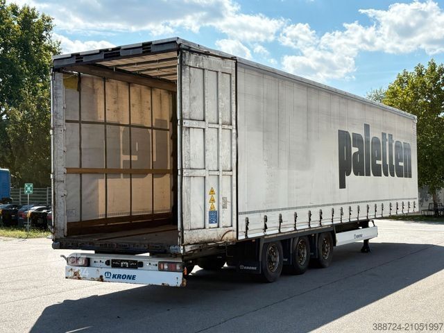Semi-remorque bâchée KRONE SD*Jumbo/Mega*Liftachse*BPW-Achsen*Edschaverdeck