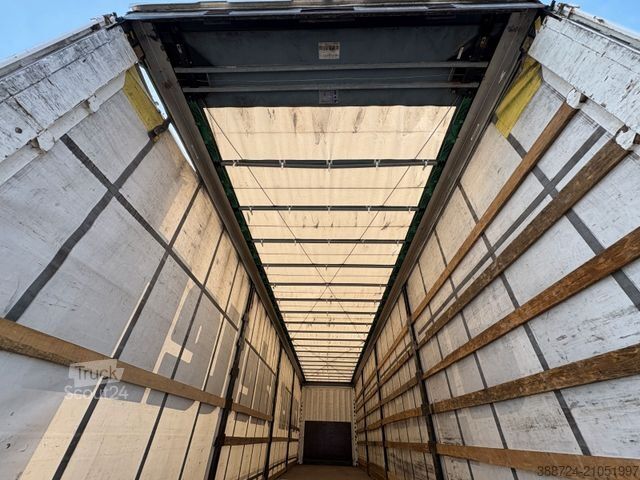 Semi-remorque bâchée KRONE SD*Jumbo/Mega*Liftachse*BPW-Achsen*Edschaverdeck