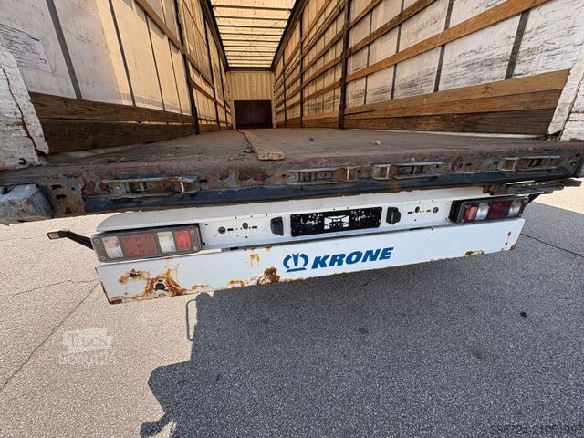 Semi-remorque bâchée KRONE SD*Jumbo/Mega*Liftachse*BPW-Achsen*Edschaverdeck