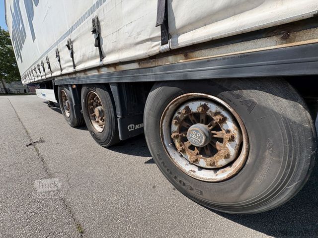 Semi-remorque bâchée KRONE SD*Jumbo/Mega*Liftachse*BPW-Achsen*Edschaverdeck