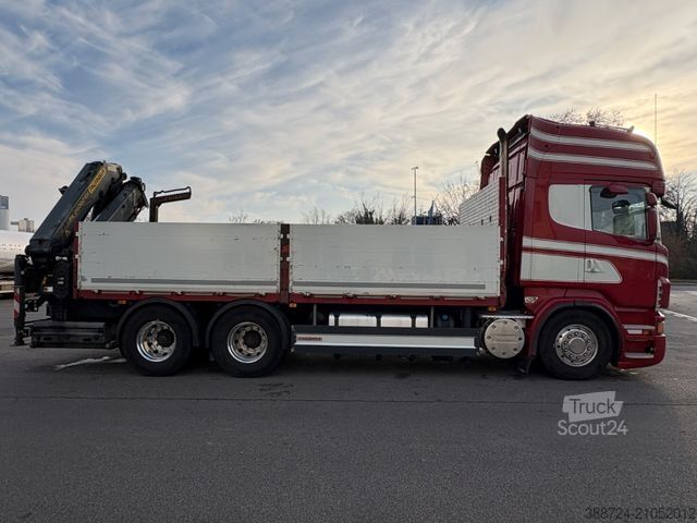 Camion cu platformă SCANIA R730*EEV*Palfinger*26002*Retarder*Fernbedienung*