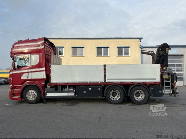 Camion cu platformă SCANIA R730*EEV*Palfinger*26002*Retarder*Fernbedienung*