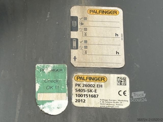 Camion cu platformă SCANIA R730*EEV*Palfinger*26002*Retarder*Fernbedienung*