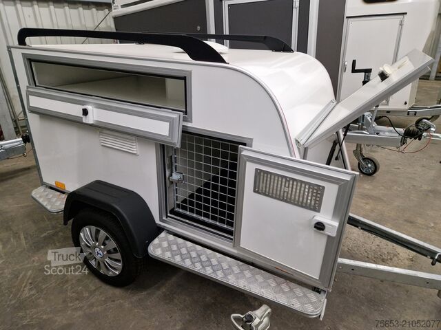 Autres Other Hunde Transport Anhänger TomDog 3 mit Lüfter isoliert 100kmh verfügbar