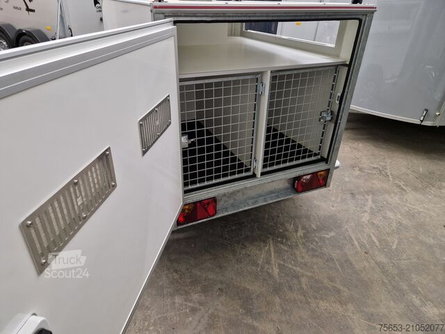 Autres Other Hunde Transport Anhänger TomDog 3 mit Lüfter isoliert 100kmh verfügbar