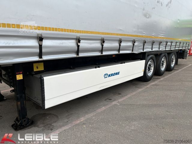 Semi-remorque bâchée KRONE SD*Tautliner*Liftachse*Code XL*BPW*Pal.-Kasten*