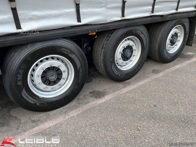 Semi-remorque bâchée KRONE SD*Tautliner*Liftachse*Code XL*BPW*Pal.-Kasten*