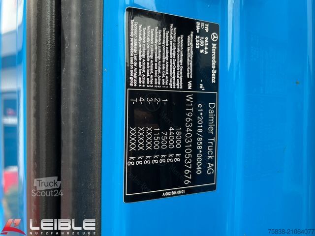 Trattore stradale standard MERCEDES-BENZ Actros 1851*Giga Space*Vollluft*2xDieseltank*Alu