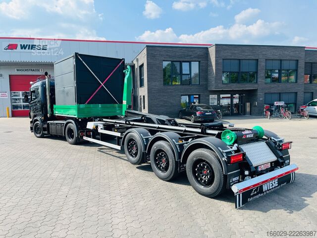 Lavbygd semitrailer  Hakenlift Abrollkipper Auflieger Hooklift
