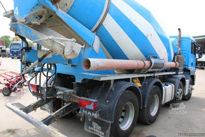 Автобетонозмішувач MAN TGS 32.360 8x4 BB - LIEBHERR 9 m³ - Nr.: 163