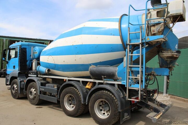 Автобетонозмішувач MAN TGS 32.360 8x4 BB - LIEBHERR 9 m³ - Nr.: 163