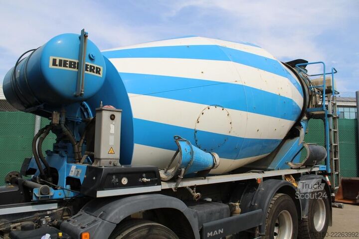 Автобетонозмішувач MAN TGS 32.360 8x4 BB - LIEBHERR 9 m³ - Nr.: 163