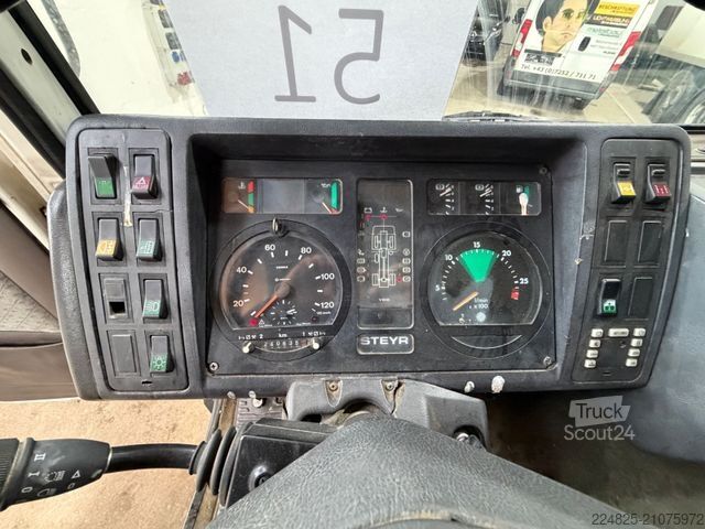 Dreiseitenkipper LKW STEYR 11S14 DREISEITENKIPPER + PK 7501