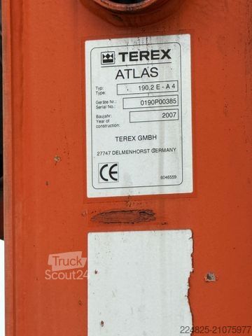 Autokran DAF FAD CF 85.410 MASCHINENTRANSP + ATLAS 190.2 EUR5