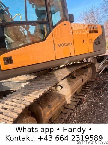 Pásové rýpadlo VOLVO EC 180 CL Bagger Bj 2010