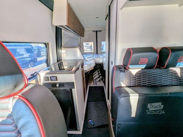 Τροχόσπιτο αυτοκινούμενο BÜRSTNER Habiton HM 6.0 AUTOMATIK,17 ZOLL AUFSTELLDACH