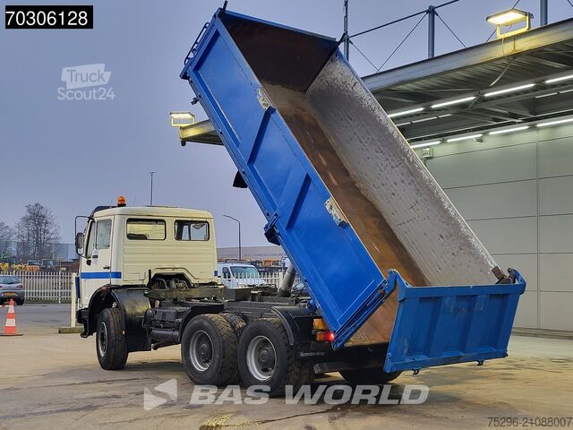 3-stranný sklápač Mercedes 2225B SK 6X4 V8 Big-Axle Steelsuspension 12m3 3...