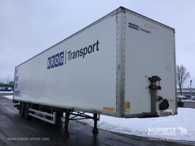 Koffer oplegger Fruehauf Trockenfrachtkoffer Standard Ladebordwand