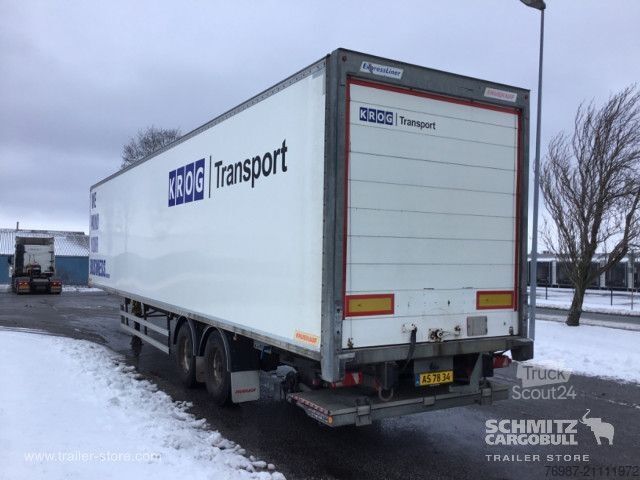 Koffer oplegger Fruehauf Trockenfrachtkoffer Standard Ladebordwand