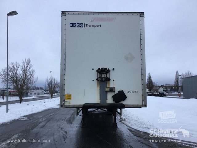 Koffer oplegger Fruehauf Trockenfrachtkoffer Standard Ladebordwand