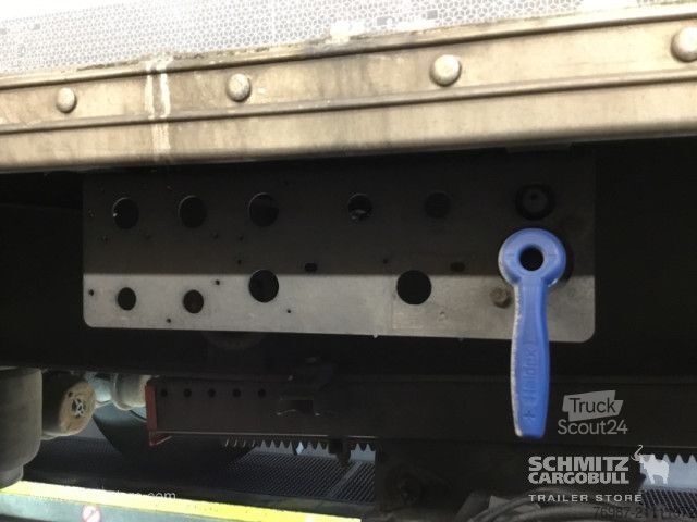 Koffer oplegger Fruehauf Trockenfrachtkoffer Standard Ladebordwand