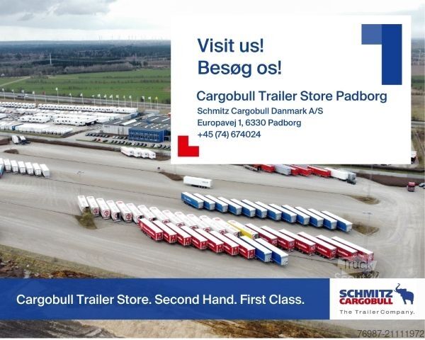 Koffer oplegger Fruehauf Trockenfrachtkoffer Standard Ladebordwand