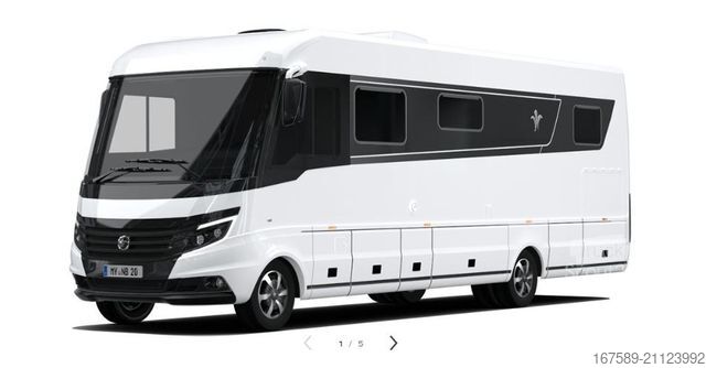 Integraal camper NIESMANN+BISCHOFF Flair 920, Active Air,Gastank,600Ah,Sat,5G,AHK