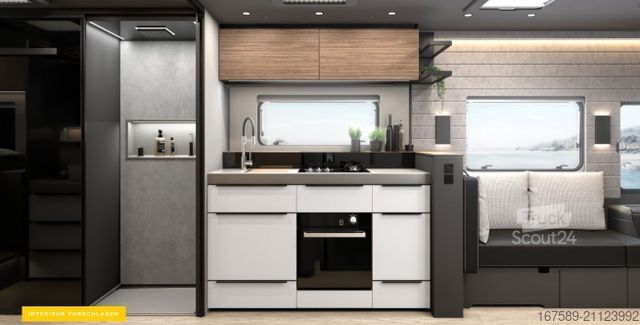 Integraal camper NIESMANN+BISCHOFF Flair 920, Active Air,Gastank,600Ah,Sat,5G,AHK