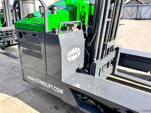 4-way forklift truck Combilift C4000 / LPG / DUPLEX / 4500MM /FREE LIFT