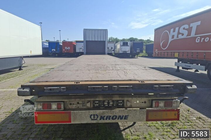 Přívěs na plošinu Krone SD / Disk brakes