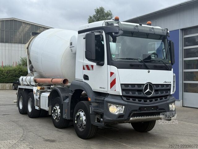 Míchaeka na beton Mercedes-Benz AROCS 3340 8x4 EURO6 BETONOMIESZARKA PUTZMEISTER