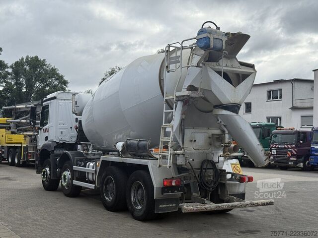 Míchaeka na beton Mercedes-Benz AROCS 3340 8x4 EURO6 BETONOMIESZARKA PUTZMEISTER