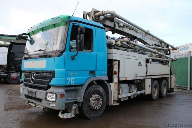 Φορτηγό αντλίας σκυροδέματος MERCEDES-BENZ 2641 6x4BB - PUTZMEISTER 36 m - Nr.: 808