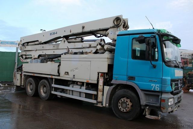 Φορτηγό αντλίας σκυροδέματος MERCEDES-BENZ 2641 6x4BB - PUTZMEISTER 36 m - Nr.: 808
