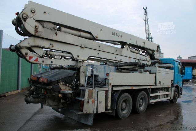 Φορτηγό αντλίας σκυροδέματος MERCEDES-BENZ 2641 6x4BB - PUTZMEISTER 36 m - Nr.: 808