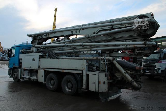 Φορτηγό αντλίας σκυροδέματος MERCEDES-BENZ 2641 6x4BB - PUTZMEISTER 36 m - Nr.: 808