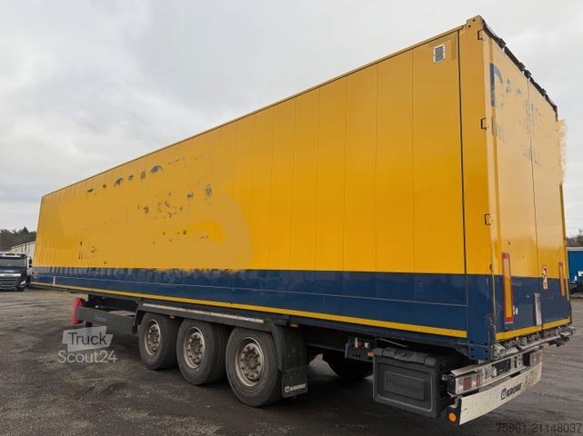 Koffer oplegger KRONE 3x SDK 27 Dry Liner Textilkoffer /Doppelstock